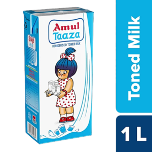 Amul Toned Milk 1L