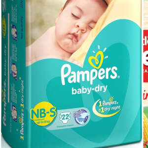 Pampers New Baby Diapers 5 pads